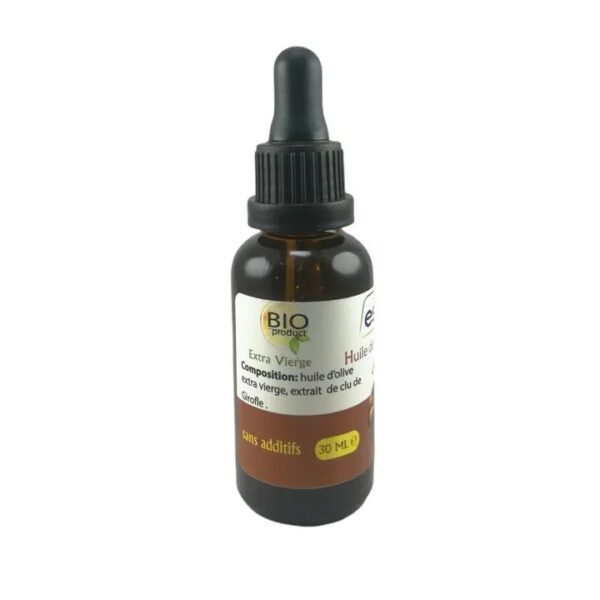 Huile Végétale de clou de girofle 100% naturelle 30ml – Image 3