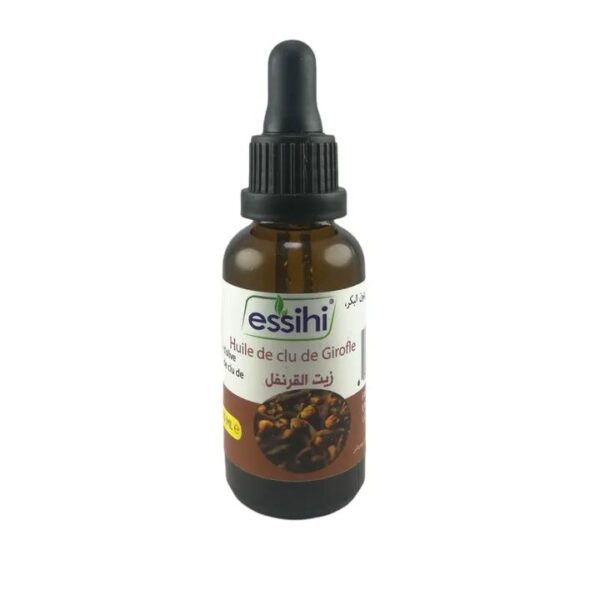 Huile Végétale de clou de girofle 100% naturelle 30ml – Image 2